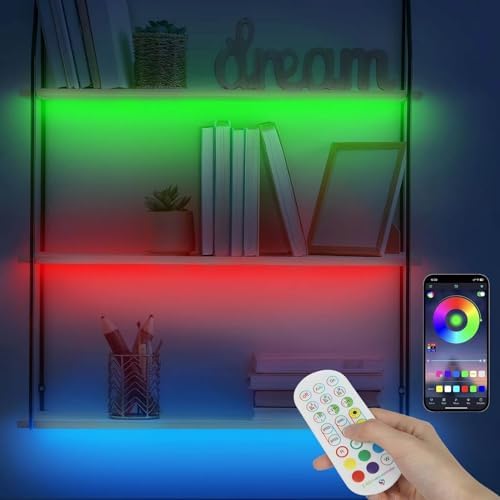 Shelf Lights 3 Pack, Shelf Lighting, Battery Powered Small Led Strip