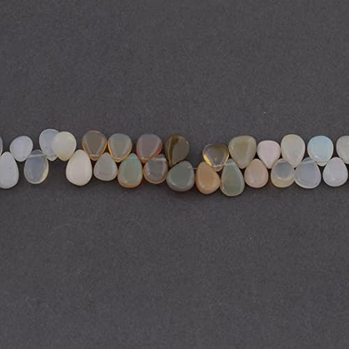 Opale éthiopienne naturelle perles lisses pour éliminer les bijoux ternes