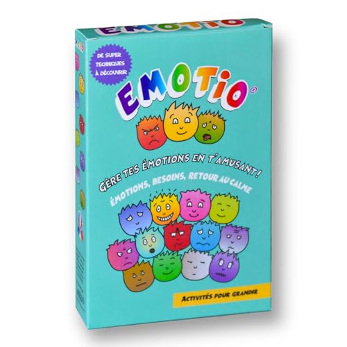 EMOTIO Cartes éducatives émotions pour Comprendre, découvrir...