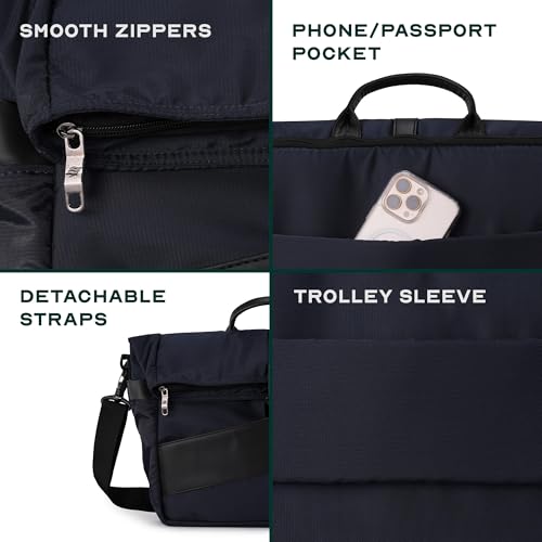Image of Assembly Messenger Bag with Sleek Construction & Laptop Protection, Water-Resistant Laptop Bag for Office & Commuting