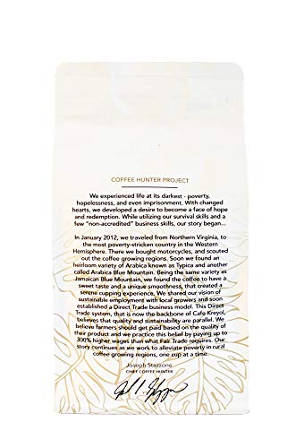 Cafe Kreyol Organic Haitian Hound | 12 Oz - Haitian Blue Dark Roast Coffee - Whole Bean #TOP1