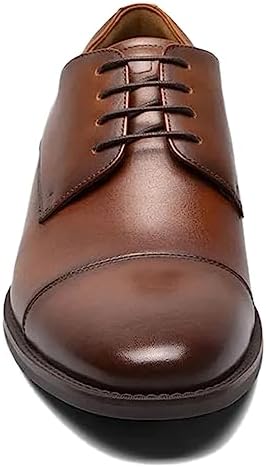 Florsheim Men's Santucci Cap Toe Oxford Cognac 8 Medium | Image 2