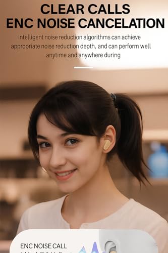 Image of Q1 Gaming TWS Earbuds | 40 Hrs of Playtime | Bluetooth v5.4 with AI-ENC | Skin Friendly Ear Cushions | Environmental Awareness | 45ms Low Latency Gaming (Beige)