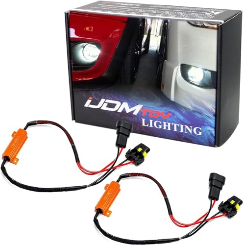 Kit decodificador resistivo iJDMTOY para luces LED 9005/9006/H10 miniatura 1