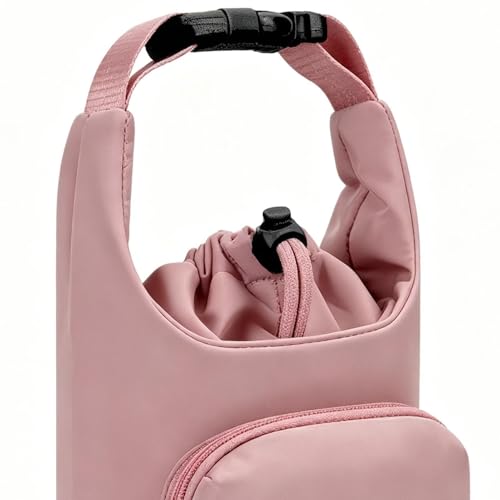 Portabotellas de agua con bolsillo para caminar sin llevar nada en las manos 6