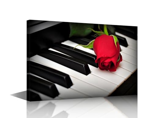 Peintures musicales de piano pour créer une ambiance harmonieuse et moderne dans votre salon