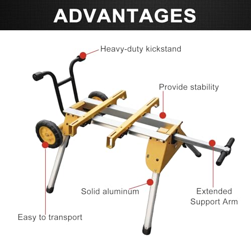 deawater Table Saw Stand Portable Table Saw Stand