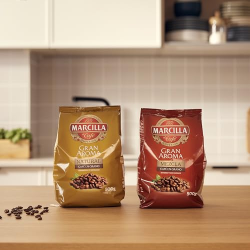 Marcilla Gran Aroma Café en Grano Natural | 500g