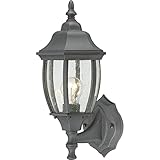 Thomas Lighting SL92237 Covington Outdoor Wall Lantern, Black