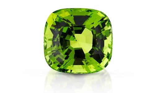 インド製 5.25 ラッティ 4.25 カラット 認定 非加熱未処理 A++ 品質 天然ペリドット ルース ジェムストーン by Lab Certificed-B0DKFQB56Y