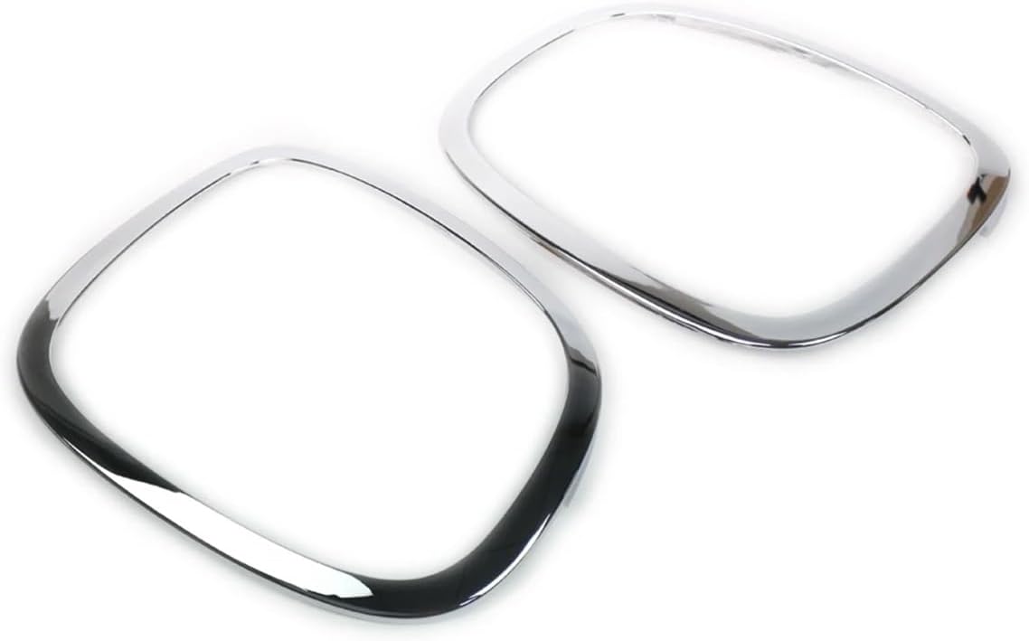 For Mini Compatible For Cooper F55 F56 F57 2014+ Tail Light Trim Ring Bezel Surround Cover Rear Light Frame Chrome 51712285495 51712285496(Left 51712285495)