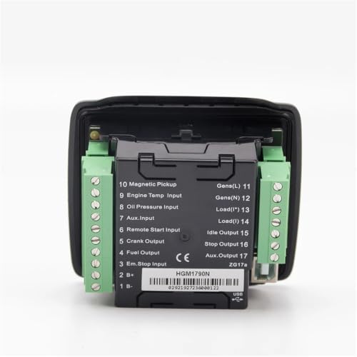 Controlador HGM1790N para solucionar fallos de arranque en generadores 4