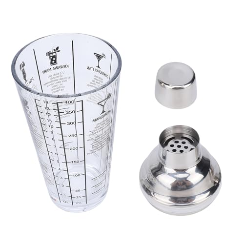 Shaker à boisson avec recettes imprimées pour réussir vos mélanges - 4
