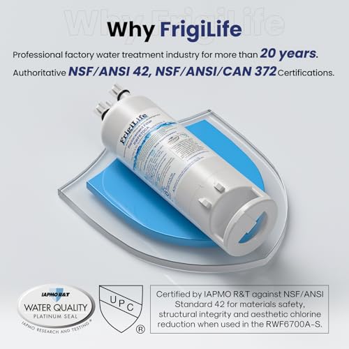 Image of W10295370A Refrigerator Water Filter Compatible with EDR1RXD1, Everydrop Filter 1, EDR1RXD1B, WHR1RXD1, KAD1RXD1, 46-9081, 46-9930, P5WB2L, P8RFWB2L, 1Pack