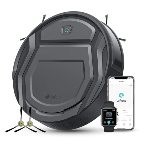 Lefant Robot Vacuum Cleaner M210 Pro,Slim,Quiet,2200Pa Suction,120 Min Self-Charging Robotic...