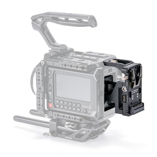 Image of Tilta Battery Plate Compatible with Blackmagic Pyxis 6K / 12K - V-Mount | High Capacity Power Output (2 Pin Lemo, P-Tap, USB-C) | External Power Input | Security Attachment ES-T21-BP-V