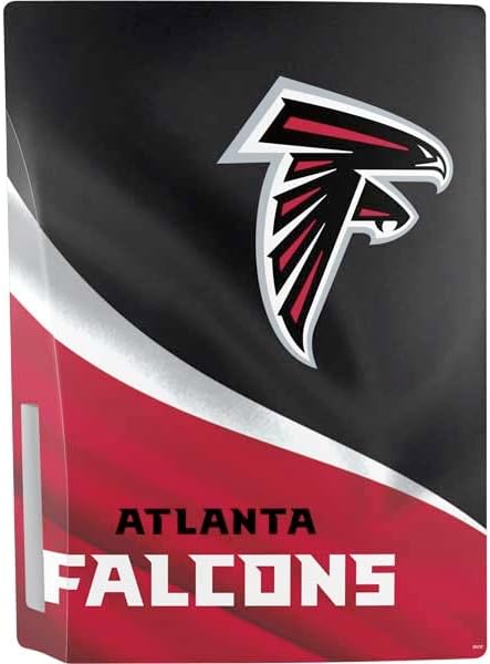 Skinit Decal Gaming Skin Compatible with PS5 Console - Officially Licensed NFL Atlanta Falcons Design