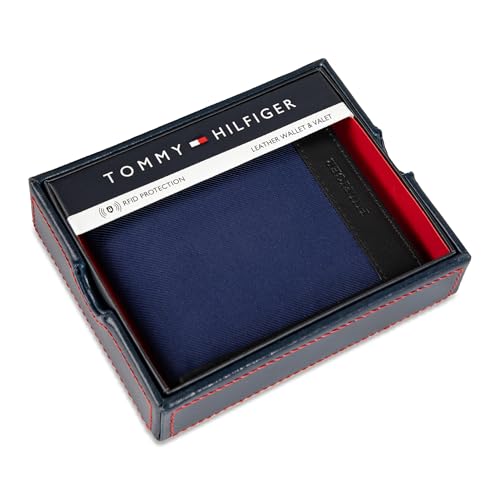 Image of Tommy Hilfiger Men's Tie Fabric Passcase Wallet