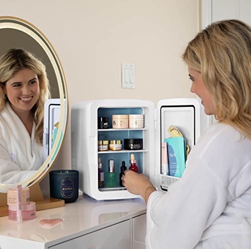 Cooluli I10L2W 10L Mini Fridge For Bedroom - Car, Office Desk & College Dorm Room 12V Portable Cooler Warmer Food, Drinks, Skincare, Beauty Makeup Ac/Dc Small Refrigerator thumb #2