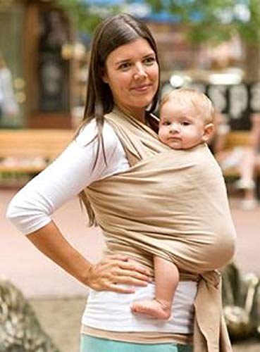 Wrap Sling, Canguru, Transportador Bebê, Bege