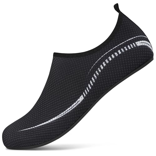 VOLHAL Badeschuh Damen Herren Wasserschuhe Neoprenschuhe Strandschuhe...