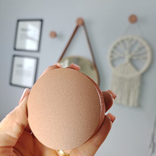 Suporte Pendurador Rosê Gold Para Espelho Adnet Bolsas