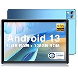 DOOGEE T10S 10 Inch Tablet, 11GB(6+5GB) RAM+128GB ROM 1TB TF, Android 13 Tablet PC with Dual 4G, Octa Core Android Tablets, 6600mAh, 1200*1920, 8MP Camera, 5G WiFi, 8.4mm Ultra-thin Body, Widevine L1