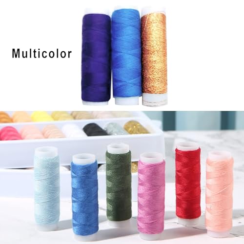 Hilo de Costura Algodón 39 Colores Paquete 39 Piezas miniatura 2