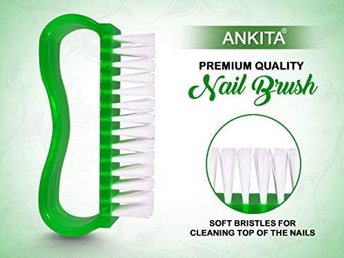Ankita Handle Grip Nail Brush(Colors May Vary) by Chhavi Creation | Nail Brush Under 50 | - Image 5