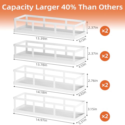 Organizador de despensa de 8 estantes a $24.99, antes $49.99