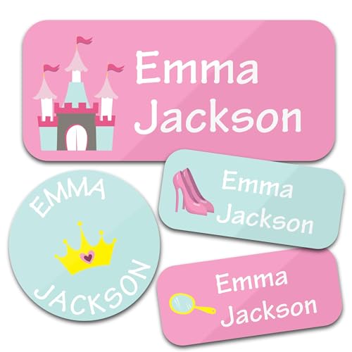 Bunny Badges Personalized Daycare Name Labels for Kids (130...