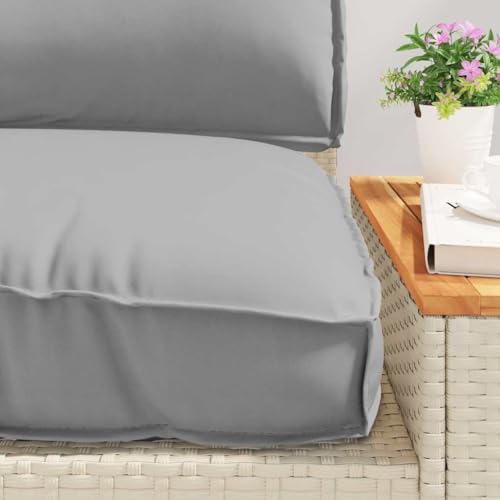 Coussin de sol Oxford imperméable rembourré avec dossier pour extérieur - 5