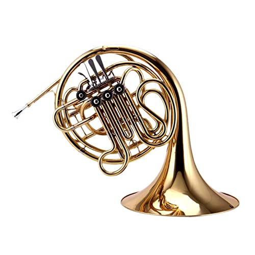 Alfaal Four-Key Double-Row French Horn Brass Instrument With B Flat And F Professional French Horn #TOP11