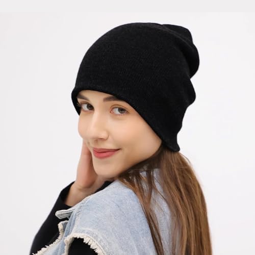 ZOORON Beanie for Women Men Ski Watch Cap Cuffed Plain Skull Knit Hat Soft Fisherman Winter Hat
