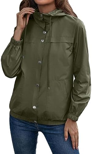 Veste De Pluie Légère Femme - Imperméable, Coupe-vent, Avec Capuche, Nombreuses Couleurs Et Tailles
