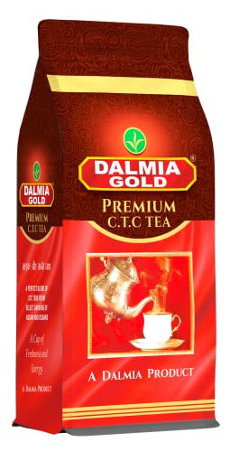 Image of Dalmia Gold Premium CTC Black Tea Granule 500g| Strong & Aromatic Chai | Rich Color & Bold Taste | Assam Tea | Kadak Chai | 100% Vegetarian | Poly Pack (Pack of 2)