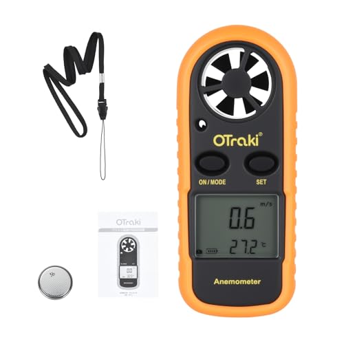 Amazon | OTraki デジタル風速計 ハンディ 風量計 日本語取扱説明書