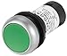 Eaton C22-D-G-K11 22mm Assembled Pushbutton, Flush, Green, C22