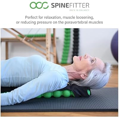 SPINEFITTER by SISSEL Linum | Flaxseed Heat/Cold Pillow | Targeted Treatment for Spinal Muscles | Optimal Relaxation & Well-Being | Versatile Use | Ideal Shape & Design