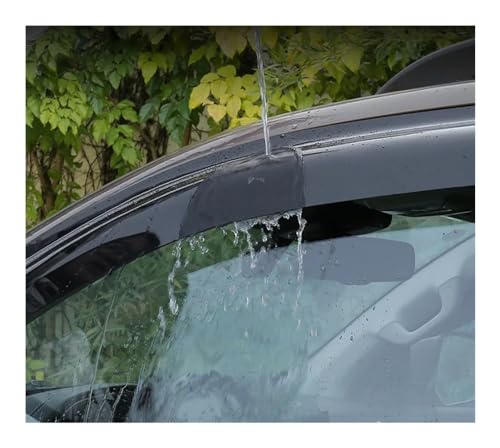Auvents abris protection contre la pluie pour Qashqai 2008-2014, déflecteur fenêtre latérale voiture - 5