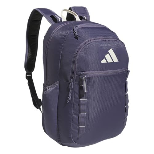 Image of adidas Excel Backpack Durable Large Athletic Laptop Book Bag, 7.0 /Preloved Violet /Wonder White, OSFA, Excel Backpack for Men & Women - Durable Large Athletic Laptop Bag