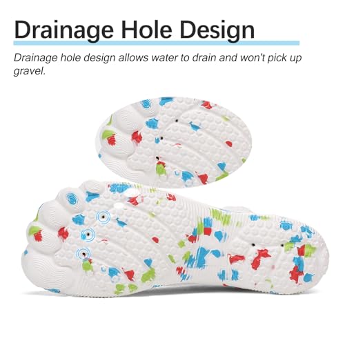 Water Shoes Men Quick Drying Outdoor Hiking Barefoot Boat Footwear Aqua Shoes for Water Sport Waders Diving Hiking Sailing Travel Beach Wading Swimming Fishing Kayaking2