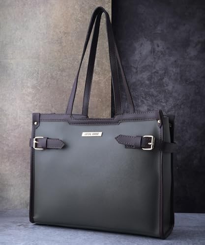 Image of LEGAL BRIBE Stylish Buckle Tote Bag