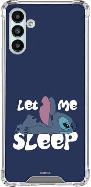 Skinit Clear Phone Case Compatible with Galaxy A13 5G - Officially Licensed Disney Lilo and Stitch Stay Weird Design