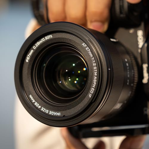 Image of VILTROX 27mm F1.2 E Lens, 27mm 1.2 APS-C Lens for Sony E-Mount, e-Mount Lenses for Sony a7iii a7iv a7c a9iii a1 ii a7rv ze-e10 ii a7cr a7cii a6600 zv-e10 fx3 fx30 a6700