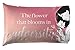 Jay Franco Princess Mulan Blooming Flower 1 Pack Pillowcase - Double-Sided Kids Super Soft Bedding (Official Product)