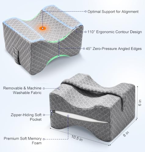 Knee Pillow for Side Sleepers - image 3