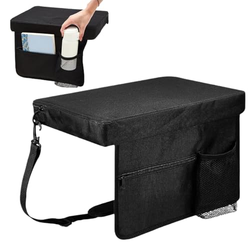 laxreheye Cojín de estadio, asiento portátil para estadio, asiento plegable, con soporte para bebidas, para exteriores, senderismo, caza, eventos, viajes