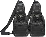 ATBP Small Tactical Sling Backpack Bag for Men Military Shoulder Bag Pack EDC Crossbody Bag for Hiki