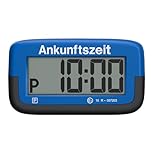Needit elektronische Parkscheibe Park Micro I die weltweit dünnste automatische Parkscheibe mit KBA-Zulassung I kompakte, Digitale Parkuhr mit gut lesbarem Display I langlebige Batterie, 9,4 mm dünn